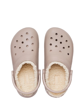 Crocs Mushroom Fleece Lined Classic Clog -Standard Fit (D)