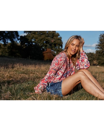 FatFace Georgie Bright Paisley Tunic