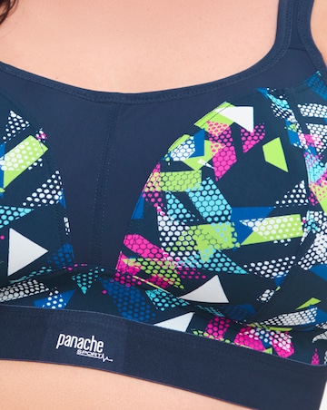 Panache High Impact Non Wired Sports Bra Graphic Print