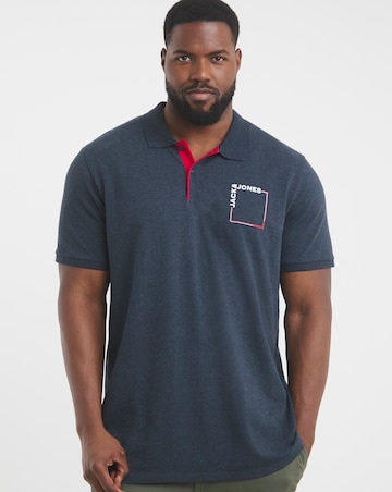 Jack & Jones Verner Logo Polo - Navy