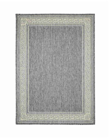 Gel Backed Greek Key Rug