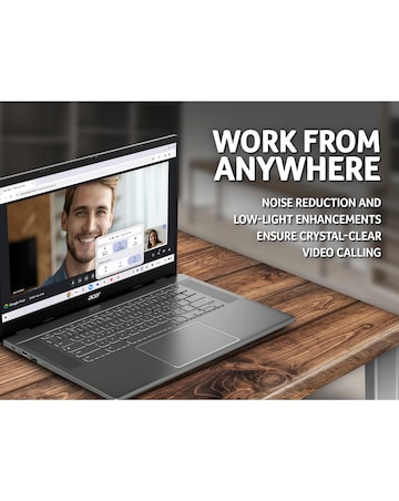 Acer Chromebook Plus 515 - 15.6in FHD Intel Core i3 8GB 256GB