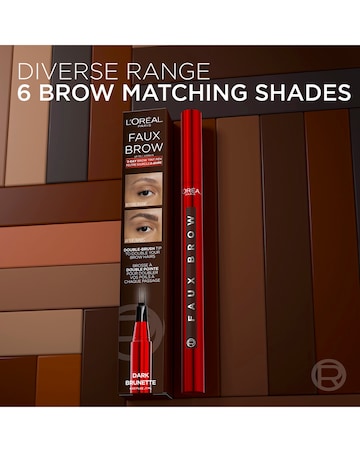 L'Oreal Paris Infallible Faux Brow Tint Pen - Dark Brunette
