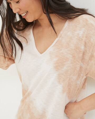 FatFace 'Ebb & Flow' Cotton Abi Tie Dye Tee