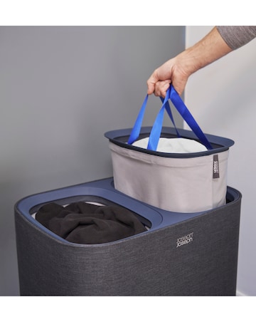 Joseph Joseph 90L Laundry Basket Black