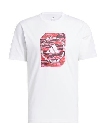 adidas Camo Box Logo T-Shirt