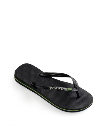 Havaianas Basil Logo Flip Flops - Green
