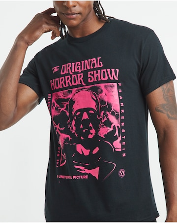 Original Horror Frankenstein Halloween T-Shirt - Black