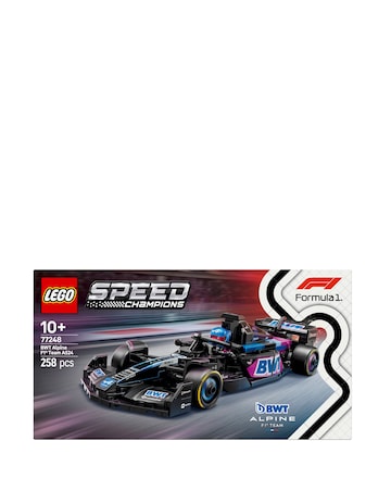 LEGO Speed Champions BWT Alpine F1 Team A524 Race Car, Toy Vehicle 77248