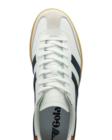 Gola Men's Viper Leather Trainer - White