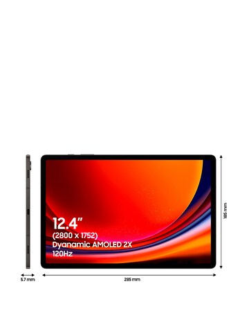 Samsung Galaxy Tab S9+ 12.4in Wi-Fi 512GB - Grey - Galaxy AI