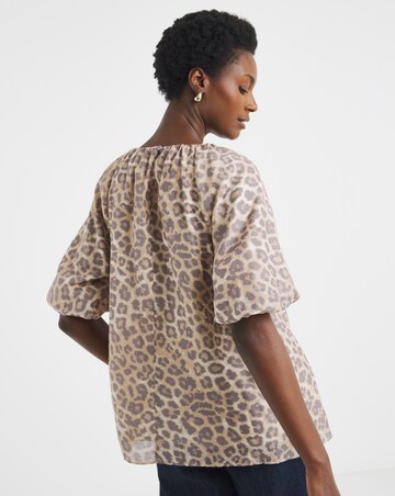 Short Puff Sleeve Top