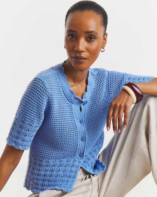 JDY Tami Frill Cardigan Knit