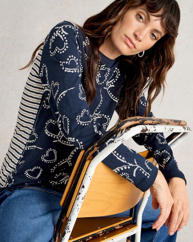 White Stuff Clara Long Sleeve Tee