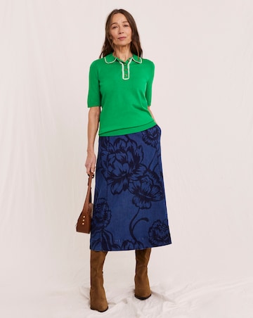 Julipa Scallop Trim Henley