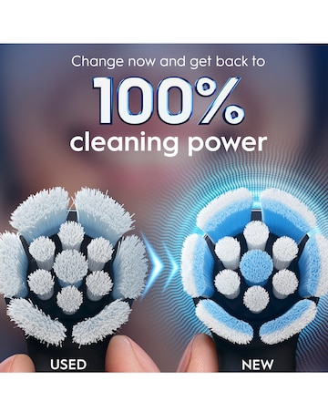 Oral-B iO Gentle Clean Black Refill heads 4 Pack
