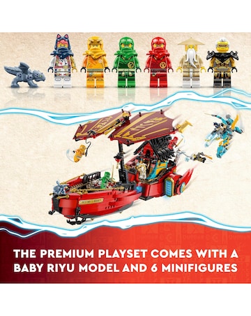 LEGO NINJAGO Destiny's Bounty - race against time Set 71797