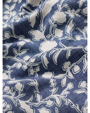 Seasalt Cornwall Fox Path Dress Shadow Blossom Indigo