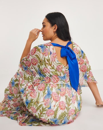 Joanna Hope Pleated Maxi Dress