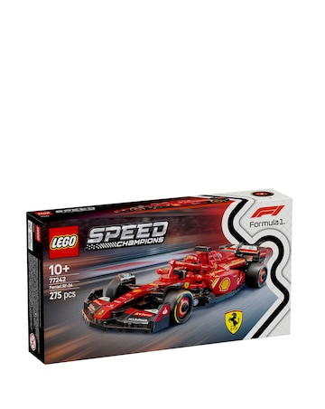 LEGO Speed Champions Ferrari SF-24 F1 Race Car Toy Vehicle and Driver Set 77242