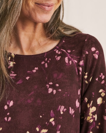 Julipa Cosy Touch Drop Waist Jersey Midi Dress