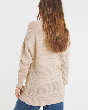 Oatmeal Cable Tunic