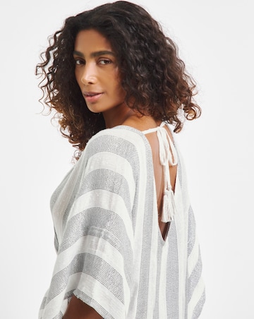 MAGISCULPT Lurex Tassel Beach Kaftan