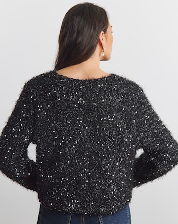 Joanna Hope Sequin Jacket