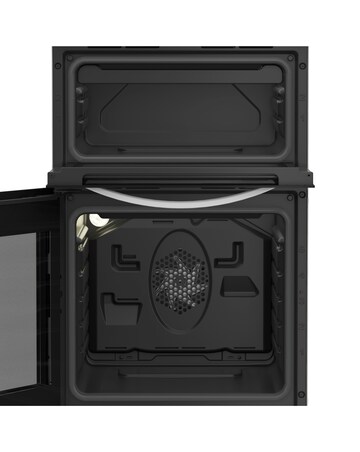 Indesit ITE5VMW 50cm Electric Twin Cooker with Ceramic Hob - White Installation