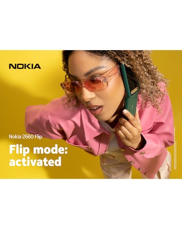 Nokia 2660 Flip Phone - Lush Green