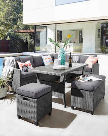 Amalfi Corner Dining Set