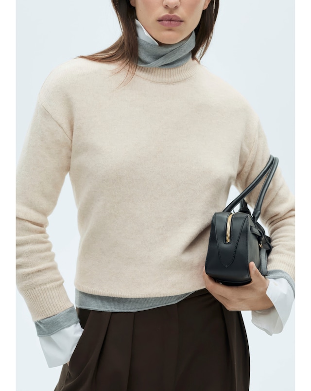 Mango Mariano Crew Neck Sweater