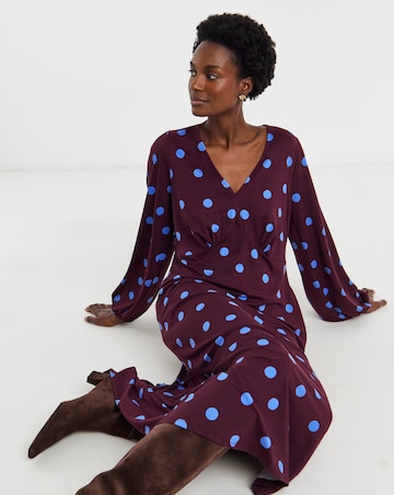 Soft Touch Long Sleeve Tea Dress