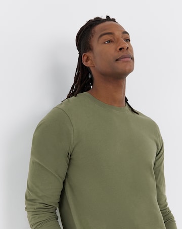 2 Pack Long Sleeve Open Hem PJs