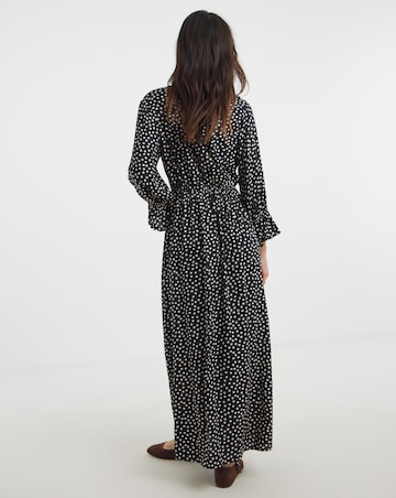 Lace Insert Tea Dress