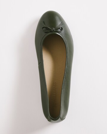 Leather Ballerina - Extra Wide Fit (EEE)