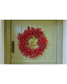 Three Kings Berry Burst Wreath - 60cm