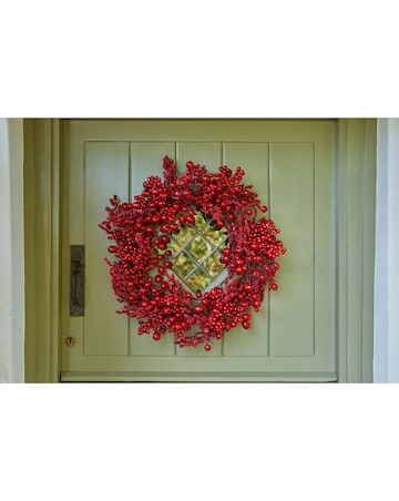 Three Kings Berry Burst Wreath - 60cm