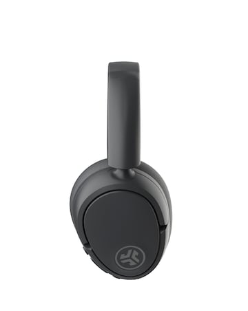 JLab JBuds Lux Active Noise Cancelling Over-Ear Headphones - Graphite