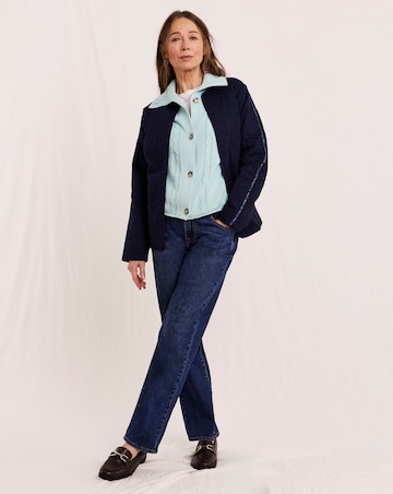 Julipa Pure Cotton Cable Knitted Jacket