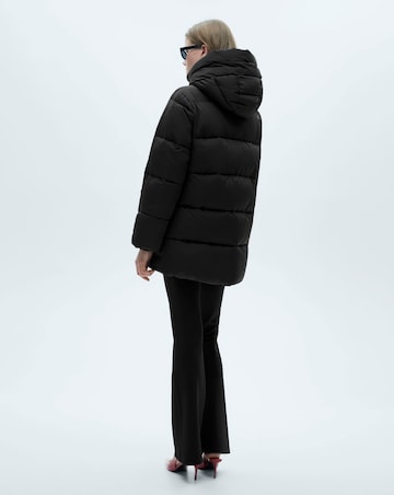 Mango Quilted Anorak Puffer with Hood