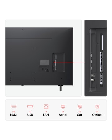 LG 55NANO80A6B 55in NanoCell AI 4K Smart TV