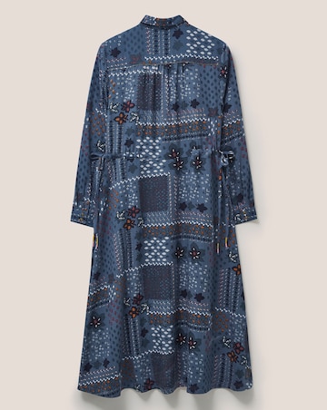White Stuff Nora Patchwork Print Shirt Dress