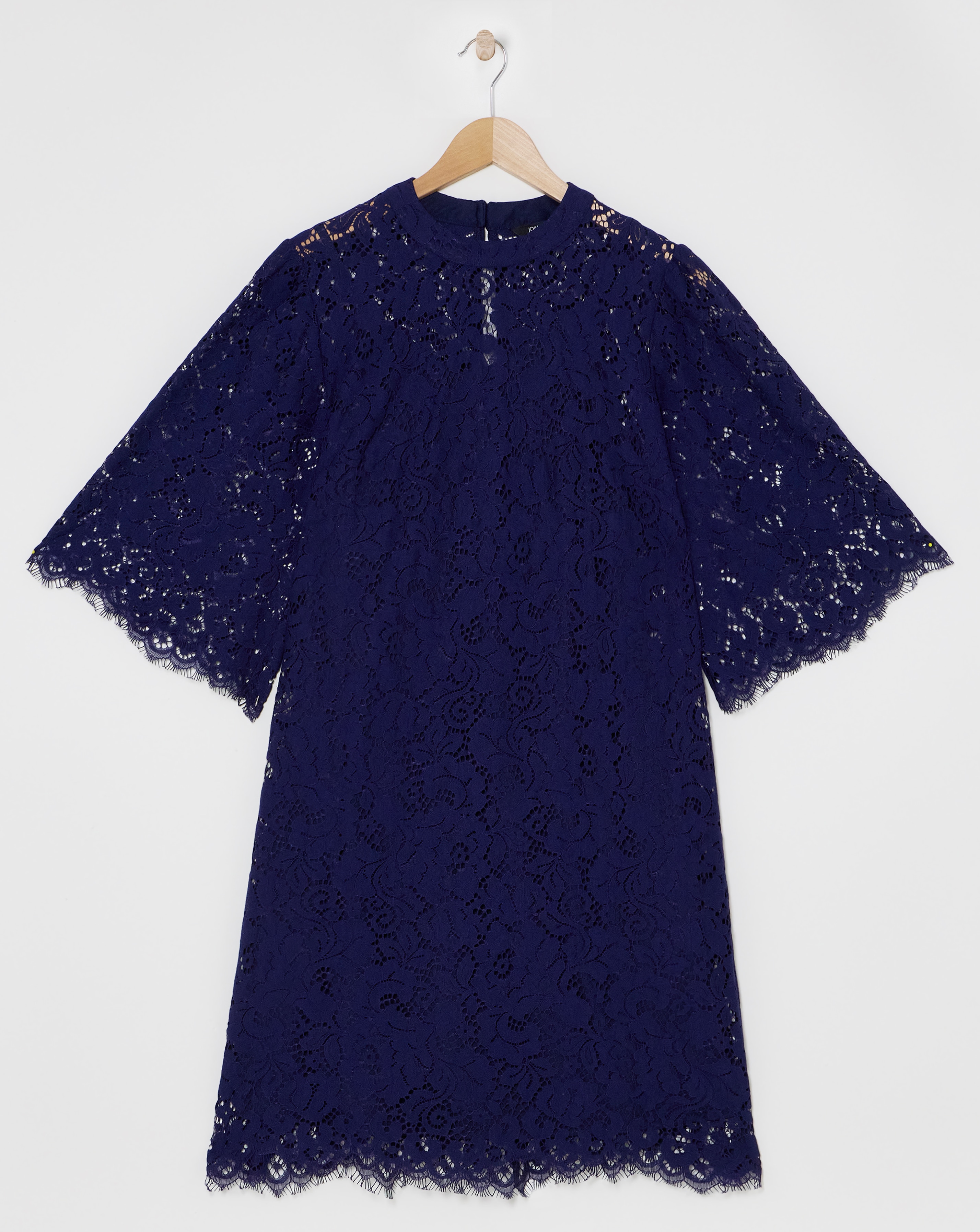 Joanna Hope Navy Lace Swing Dress