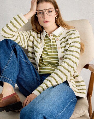 White Stuff Belle Stripe Cardigan