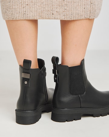 Granger Casual Ankle Chelsea Boots Wide E Fit