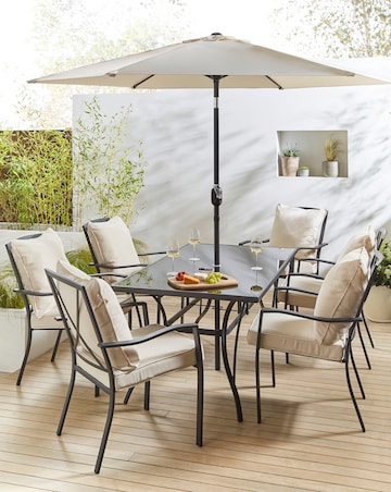 Como 8 Piece Dining Set