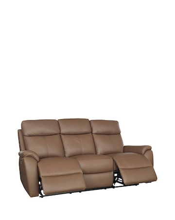 Aspire Kingsmere Leather Power Recliner 3 Seater
