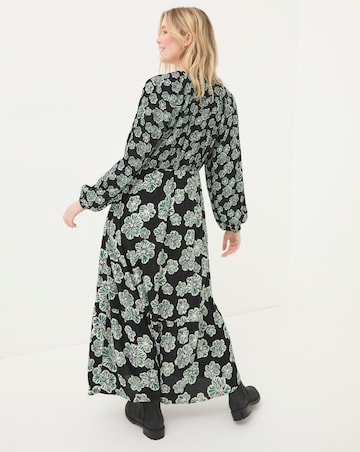 FatFace Noelle Spaced Floral Midi Dress