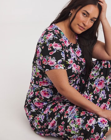 Joe Browns Louise Tiered Jersey Midaxi Dress